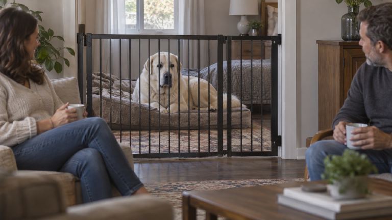 A separate quiet resting space
