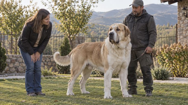 Meeting a dog in person