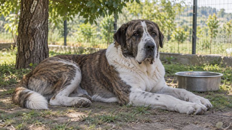 An adult guardian at rest